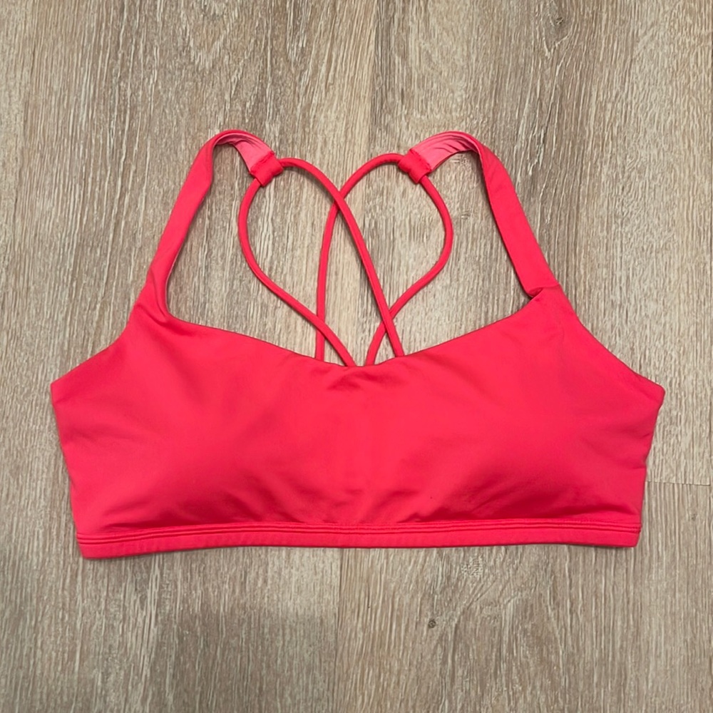 Lululemon Sports-bra, Pink, Size 8, A/B cup